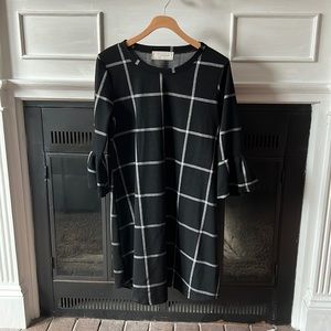 Plaid Midi Dress